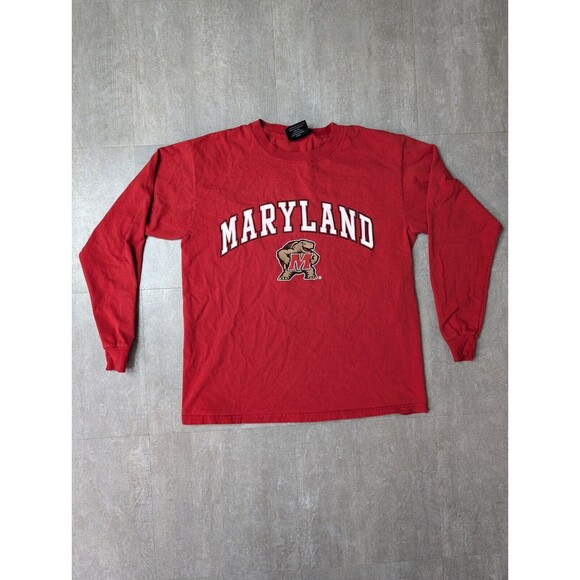 Steve & Barry's Other - Steve And Barry’s Men’s University Of Maryland Sweatshirt Medium Red Long Sleeve